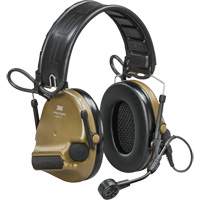 与弧Peltor™ComTac™VI NIB耳机,头巾风格,23分贝SGY122 | TENAQUIP