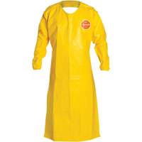 Tychem <一口>®< /一口> 2000超长长袖围裙,聚乙烯,52“L x 28.5”W,黄色SGY278 | TENAQUIP