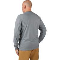 混合工作t恤,男人的小,灰色SGY795 | TENAQUIP