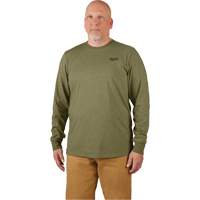 混合工作t恤,男人的小,绿色SGY807 | TENAQUIP