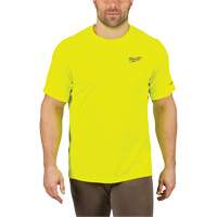Workskin™轻质高能见度衬衫,男,小,黄色SGY843 | TENAQUIP