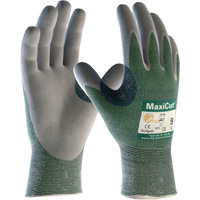MaxiCut <一口>®< /一口>工程耐切割手套纱,规模大,15计,腈涂层,设计纱线壳牌、ASTM ANSI A2 / EN 388级3级/ EN 388 B SGZ654 | TENAQUIP