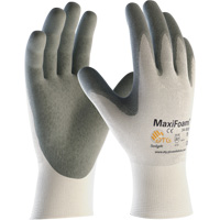 MaxiFoam <一口>®< /一口>高级无缝针织手套,大,腈涂料、15计,尼龙外壳SGZ681 | TENAQUIP