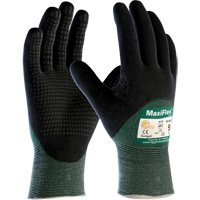 MaxiFlex <一口>®< /一口>™的手套,规模从小到大,15计,腈涂层,设计纱线壳牌、ASTM ANSI A2 / EN 388级3级/ EN 388 B SGZ705 | TENAQUIP