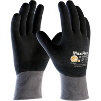 MaxiFlex <一口>®< /一口>终极™触摸屏手套,兼容大,腈涂料、15计、尼龙/弹力壳SGZ741 | TENAQUIP
