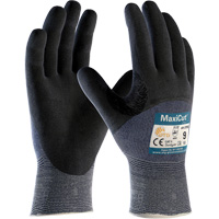 MaxiCut <一口>®< /一口>超™无缝针织耐切割手套,规模大,15计,腈涂层,设计纱线壳牌、ASTM ANSI级别A3 / EN 388 5 / EN 388 C SGZ784 | TENAQUIP