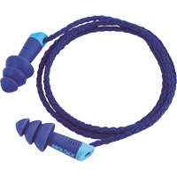 阿尔法™金属检测到可重用的耳塞,绳,一刀切,散装胶袋,27 NRR dB SGZ850 | TENAQUIP