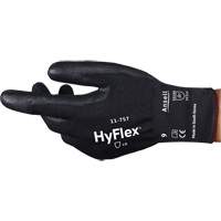 HyFlex <一口>®< /一口> 11 - 757 Cut-Resistant手套,大小6,18计,聚氨酯涂层、拦截™壳牌、ASTM ANSI级别A7 / EN 388 F SGZ889 | TENAQUIP