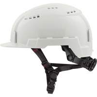 Front-Brim头盔与螺栓™照明灯,棘轮,白色SHA045 | TENAQUIP