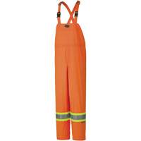 150 d轻质防水安全围涎裤子,聚酯,5从小到大,高能见度橙色SHD283 | TENAQUIP