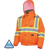 冬季绗缝防水安全短夹克、聚酯、高能见度橙色,从小到大SHD450 | TENAQUIP