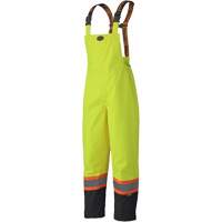 300 d三叶形的尼龙防水围涎裤子,聚酯,从小到大,高能见度Lime-Yellow SHD550 | TENAQUIP