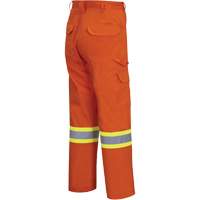 明亮的安全裤Startech <一口>®< /一口>胶带、棉花、40、高能见度橙色SHD846 | TENAQUIP