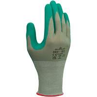 383可生物降解的工作手套,6 /小,腈涂料,13个指标,聚酯外壳SHG378 | TENAQUIP