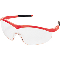 风暴<一口>®< /一口>安全眼镜,清晰的镜头,反抓痕涂料、ANSI Z87 + SJ333 | TENAQUIP
