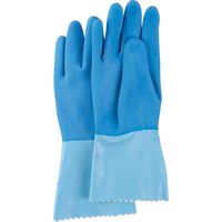 Blue-Grip™重量级的手套,大小6 /小,12 L,胶乳,联锁内衬,45-mil SN727 | TENAQUIP