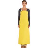 加强重型围裙、氯丁橡胶、45 W“L x 35”,黄色SN798 | TENAQUIP