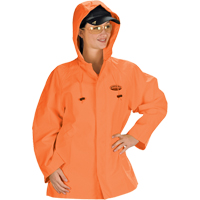 飓风阻燃/耐油雨西装,夹克,4从小到大,高能见度橙色SAP005 | TENAQUIP