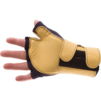 溢价的影响&重复应变防护右手手套,大小X-Small,粒面皮革棕榈SR263 | TENAQUIP