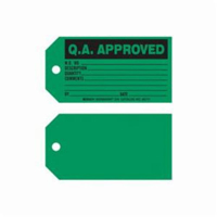 “Q.A.批准”生产标签、纸5-3/4 W x 3 H,英语SX394 | TENAQUIP