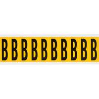 个人数字和字母标签、B、2 H,黑色黄色SY941 | TENAQUIP