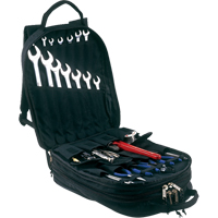 75 -口袋工具背包,13“L x 17-1/2”W,黑色尼龙TBN248 | TENAQUIP
