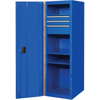 RX系列侧柜,3个抽屉,19”W x 25 D x 61 H,蓝色TEQ494 | TENAQUIP
