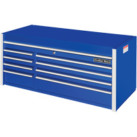 极端工具<一口>®< /一口> RX系列顶级工具箱,54-5/8“8 W,抽屉,蓝色TEQ499 | TENAQUIP