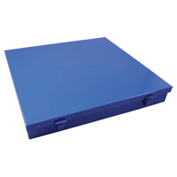 纤细的金属盒,12 W x 1-3/4“dx已经降至11 H,蓝色TEQ518 | TENAQUIP