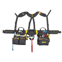 20袋吊裤带工具组合、聚酯、黑色TEQ603 | TENAQUIP