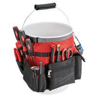 桶组织者袋,10 W x 13-1/2“L x 10 H、尼龙、红TEQ662 | TENAQUIP