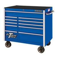 RX系列滚动工具柜,11个抽屉,41-1/2 dx 40-1/2“W x 25-1/2 H,蓝色TEQ764 | TENAQUIP