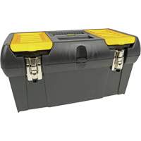 2000系列工具盒,托盘,19-1/5 dx 9-4/5“W x 10-1/5 H,黑色/黄色TER078 | TENAQUIP