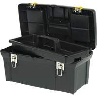 2000系列工具盒,托盘,24 D x 11“W x 11-1/4 H,黑色/黄色TER081 | TENAQUIP