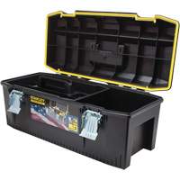 FatMax <一口>®< /一口>结构泡沫塑料工具箱,28 D x 11“W x 12-1/2 H,黑色/黄色TER082 | TENAQUIP