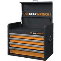 GSX系列工具箱,26个“W, 4个抽屉,黑色/橘色TER208 | TENAQUIP