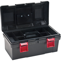 重型工具盒,17-1/2 D×8“W x九个半小时,黑色TLV083 | TENAQUIP