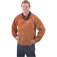 焊接夹克,皮革,从小到大,熔岩布朗™TTU400 | TENAQUIP