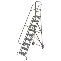 轧钢梯子9步骤16“步宽,90”平台高度,钢VC526 | TENAQUIP