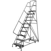 所有方向滚梯,十步,24“步宽,100”平台高度,钢VC543 | TENAQUIP