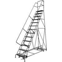 所有方向滚梯,13个步骤,24“步宽,130”平台高度,钢VC546 | TENAQUIP
