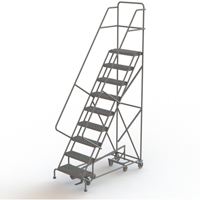 所有方向滚梯,9步骤,24“步宽,90”平台高度,钢VC552 | TENAQUIP