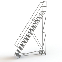 所有方向滚梯,15个步骤,24“步宽,150”平台高度,钢VC558 | TENAQUIP