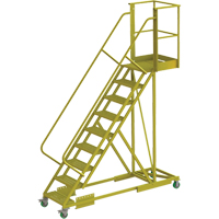 悬臂滚梯支持9步骤,20“平台深度、90”平台高度VC650 | TENAQUIP