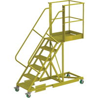 悬臂滚梯支持6步骤,30“平台深度,60”平台高度VC667 | TENAQUIP