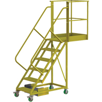 悬臂滚梯不支持6步骤,30“平台深度,60”平台高度VC677 | TENAQUIP
