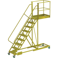 悬臂滚梯支持9步骤,40“平台深度、90”平台高度VC690 | TENAQUIP