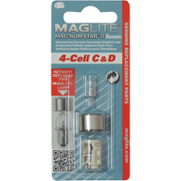 Maglite <一口>®< /一口>替换为4细胞C & D手电筒灯泡XC940 | TENAQUIP