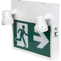 Running Man Sign with Security Lights, LED, Battery Operated/Hardwired, 12-1/10